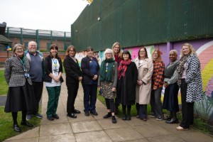 Colleagues who attended the Milford Ward Mural Celebration Event