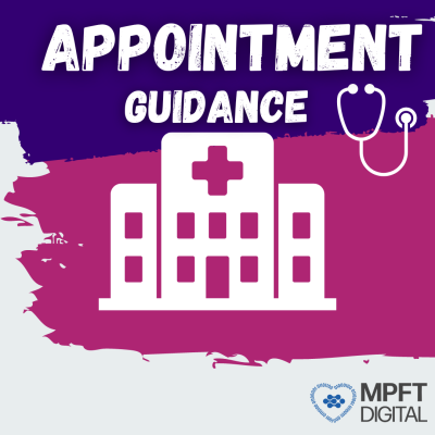 During your appointment graphic