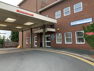 Cheadle Community Hospital entrance